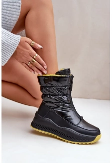 Śniegowce Damskie Big Star OO274A395 Czarne