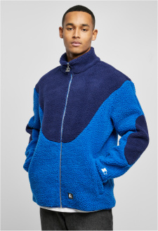 Starter Sherpa Fleece Jacket cobaltblue/darkblue