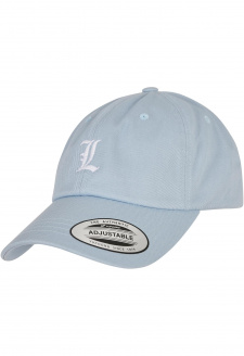 Letter Lightblue Low Profile Cap L