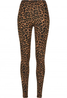 Ladies Soft AOP Leggings darkleo