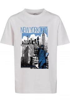 Kids New York City Tee white