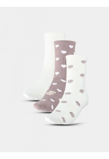 Dívčí ponožky 4F F394 (3pack)