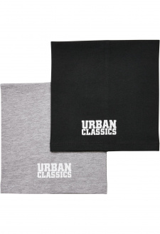 Logo Tube Scarf Kids 2-Pack black/heathergrey