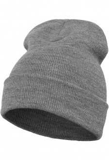 Heavyweight Long Beanie heather grey