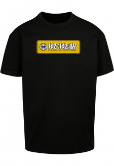 WU Wear Earth Logo Oversize Tee black