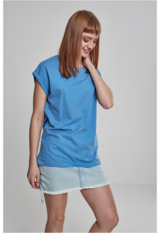 Ladies Extended Shoulder Tee horizonblue