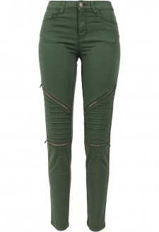 Ladies Stretch Biker Pants olive