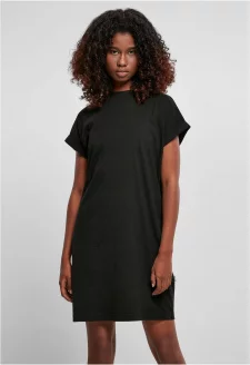 Ladies Rainbow Tee Dress black