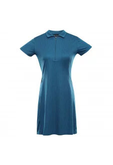 Dámské rychloschnoucí šaty ALPINE PRO EDELA 2 moonlit ocean