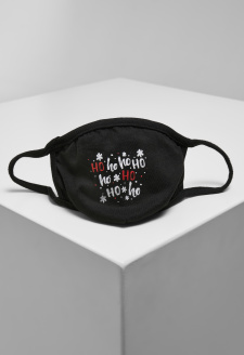 Ho Ho Ho Face Mask black