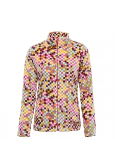 Dámská fleecová mikina ALPINE PRO EFLINA fuchsia fedora varianta pc