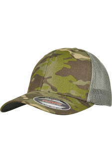 Multicam Trucker Mesh Cap tropical