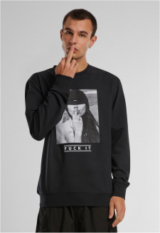 Fuck It 2.0 Crewneck black