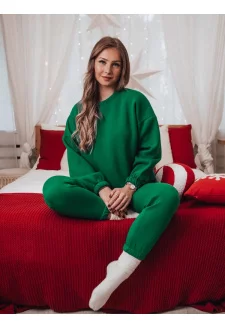 Komplet damski dresowy ARIELLA PREMIUM zielony Dstreet AY1115