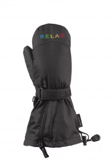DĚTSKÉ LYŽAŘSKÉ RUKAVICE RELAX PUZZYTO RR17V black