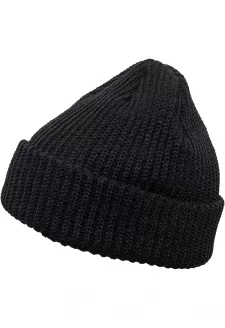 Rib Beanie black