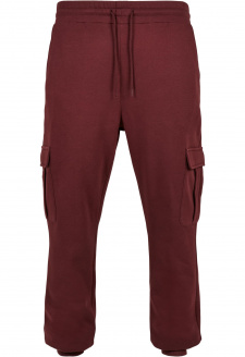 Cargo Sweatpants cherry