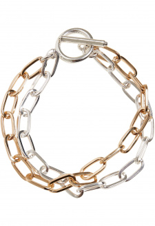 Bicolor Layering Bracelet gold/silver