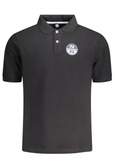 PÁNSKE PÁNSKE POLO S KRÁTKYMI RUKÁVMI NORTH SAILS ČIERNA