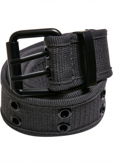 Double Thorn Buckle Canvas Belt grey