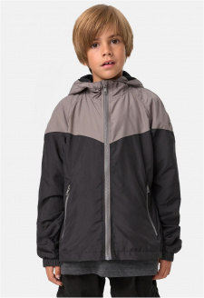 Boys 2-Tone Tech Windrunner asphalt/black