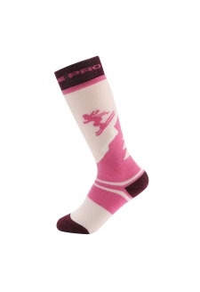 Dětské lyžařské merino podkolenky ALPINE PRO SKYRO