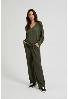 WOMEN'S SWEATER Z-SW-4561 D.OLIVE