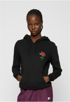 Ladies Rose Hoody black