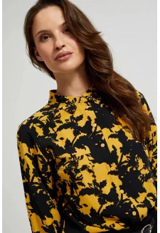 WOMEN'S SHIRT Z-KO-4539 MUSTARD