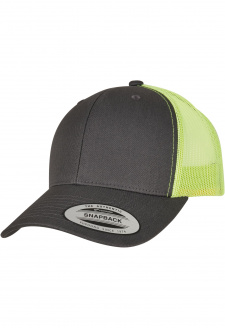 Retro Trucker 2-Tone charcoal/ neon green