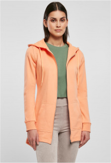 Ladies Sweat Parka papaya