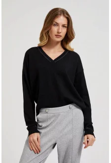 WOMEN'S SWEATER Z-SW-4518 BLACK