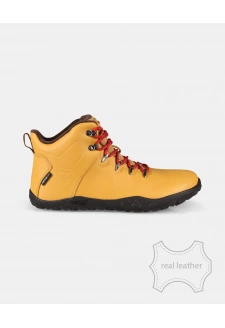 Unisex outdoorová kožená barefoot obuv Kilpi BARE LEATHER HIGH-U