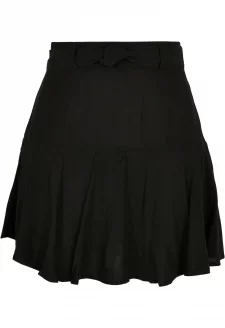Ladies Viscose Mini Skort black