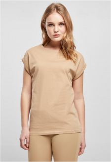 Ladies Extended Shoulder Tee unionbeige