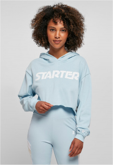 Ladies Starter Cropped Hoody icewaterblue