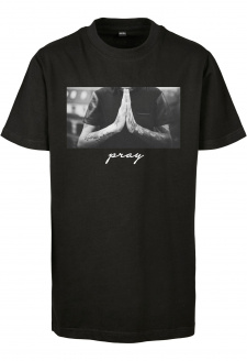 Kids Pray Tee black