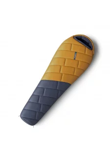 Syntetyczny zimowy śpiwór Proud blue/mustard