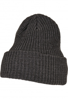 Rib Beanie charcoal