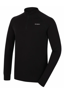 Pánská merino mikina Husky Aron Zip M black