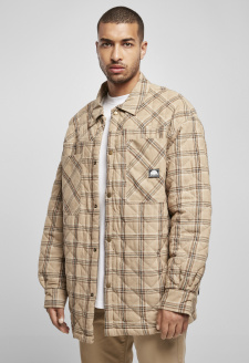 Southpole Flannel Quilted Shirt Jacket warmsand