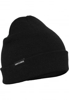 Basic Flap Beanie black