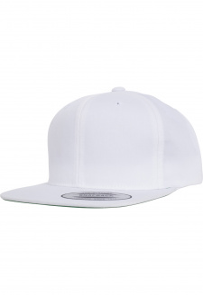 Pro-Style Twill Snapback Youth Cap white