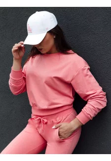 Bluza damska klasyczna CASUALVIBE koralowa Dstreet BY1303