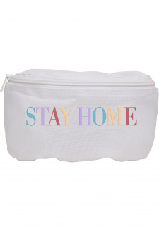 Stay Home Hip Bag white