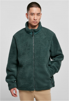 Basic Sherpa Jacket bottlegreen