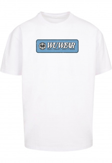 WU Wear Earth Logo Oversize Tee white