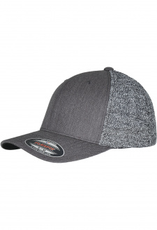 Flexfit Trucker Melange Mesh black/greymelange