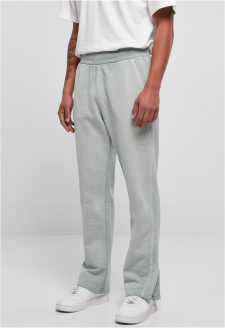 Heavy Terry Garment Dye Slit Sweatpants summerblue