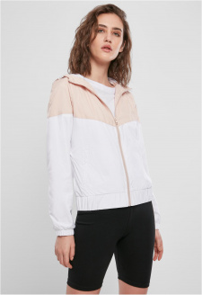 Ladies Arrow Windbreaker lightpink/white